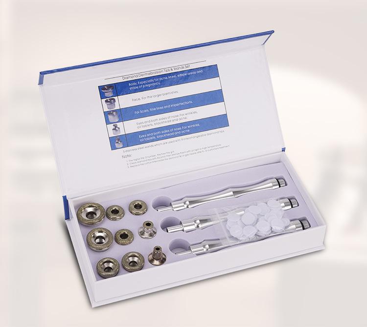 Diamond Microdermabrasion Machine: Desktop Skin Cleaning & Exfoliation Instrument for Rejuvenation.