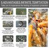 Fish Attractant Bait Lure Agent Long Lasting Action Portable Enhancer for Reservoir Use Outdoor Fishing Tackle for Anglers