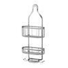 Stainless Steel Hanging Shelf Organizer Storage Bracket - Chrome plate