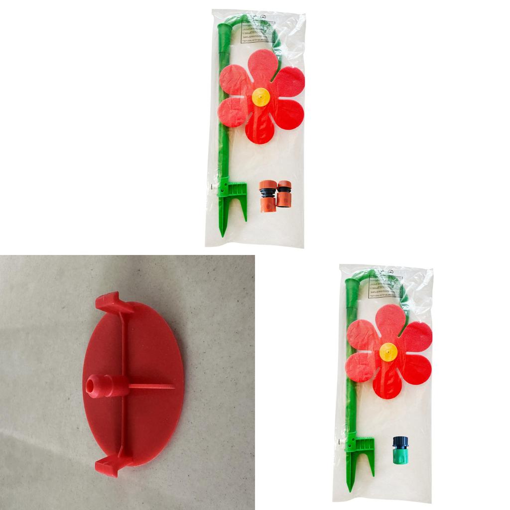 Daisy Sprinkler Head With Rotating Nozzle For Garden Watering And Childrens Play