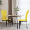 Day and Night - Day and Night Dining Chairs 2 Pcs Mustard Yellow Velvet