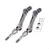 2 Pieces 1/10 Shaft CVD Spare Parts Upgrade Transmission Axle for Slash 4x4