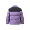 Li Ning Phil Hackett Collaboration Collection Down Jacket Men's Obsidian Purple Print AYMT173-3