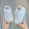 Children's White Shoes, Spring and Autumn Boys' Sports Shoes, Lightweight Girls' Casual Board Shoes, Soft Soled Baby Shoes