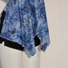 Top Halter Mariposa Azul Retro Americano - Dobladillo Irregular Estilo Fresco Camisola