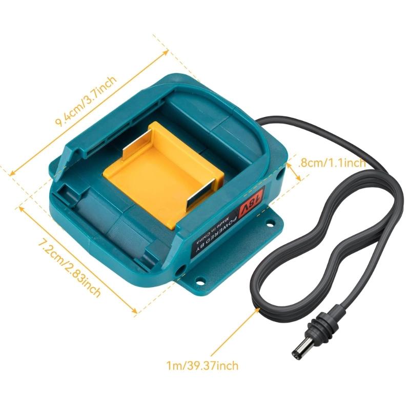 Outdoor Charging Station Battery Charging Base Suitable for Tool Batteries 18V Power Supply Waterproof Connector