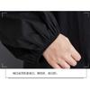 Loose Plus Size Splicing Casual Simple Embroidery Sweet Long Sleeve Dresses