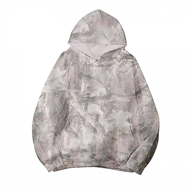Womens Oversized Hooded Sweatshirt With 3D Print Loose Fit Casual Top 2025