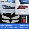 Car Headlight Protection Transparent Anti-Scratch Protective Film TPU Stickers For Volkswagen GOLF MK7 2014- Accessories