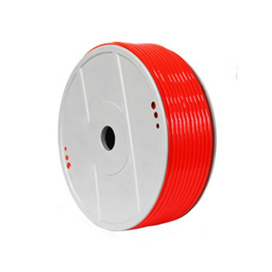 

8mm TPU Anti-Freeze Transparent Air Compressor Hose - High-Pressure Polyether Pneumatic Tube 8*100 Transparent Red