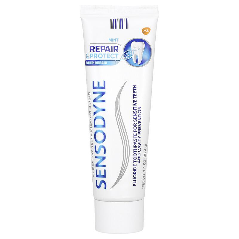Fluoride Toothpaste For Sensitive Teeth, Mint, 3.4 oz (96.4 g)