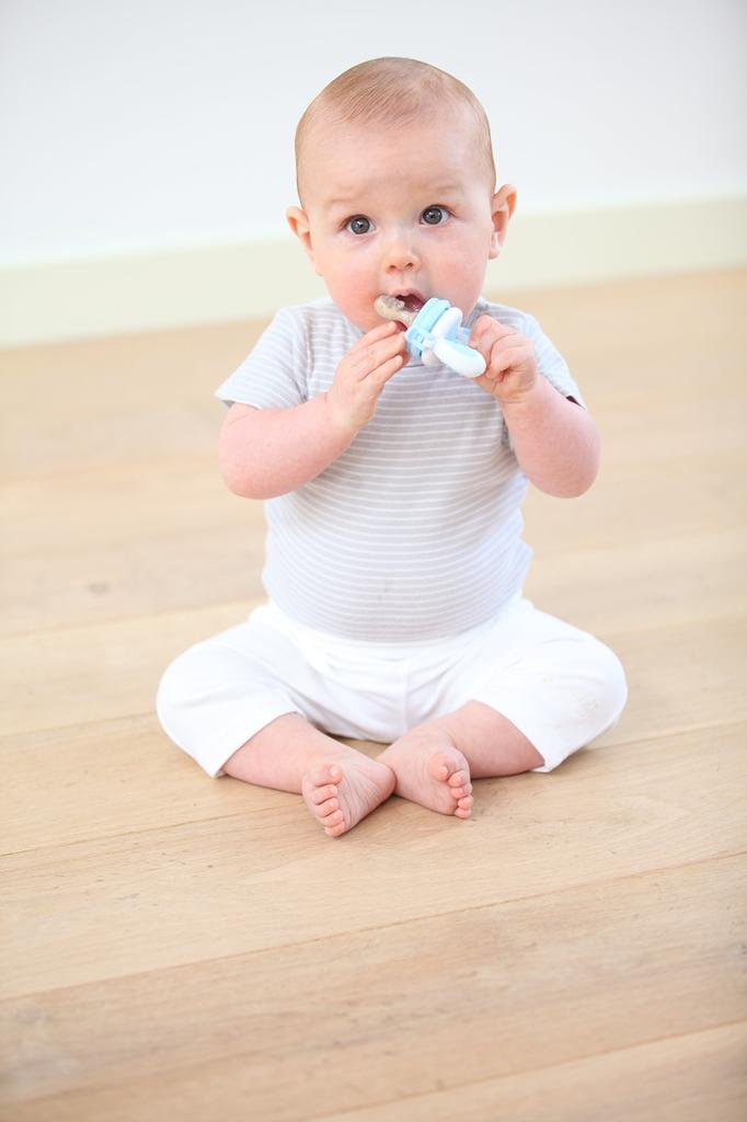 Kidsme Mogfi Enkel och Bekväm Startkit för Babymat (4 månader och uppåt), Medium, Lime