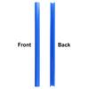 2Pcs Front Grille Trim Strips Cover Frame Stickers For BMW E60 36CM Car Styling Accessories Front Grille Mouldings Trim