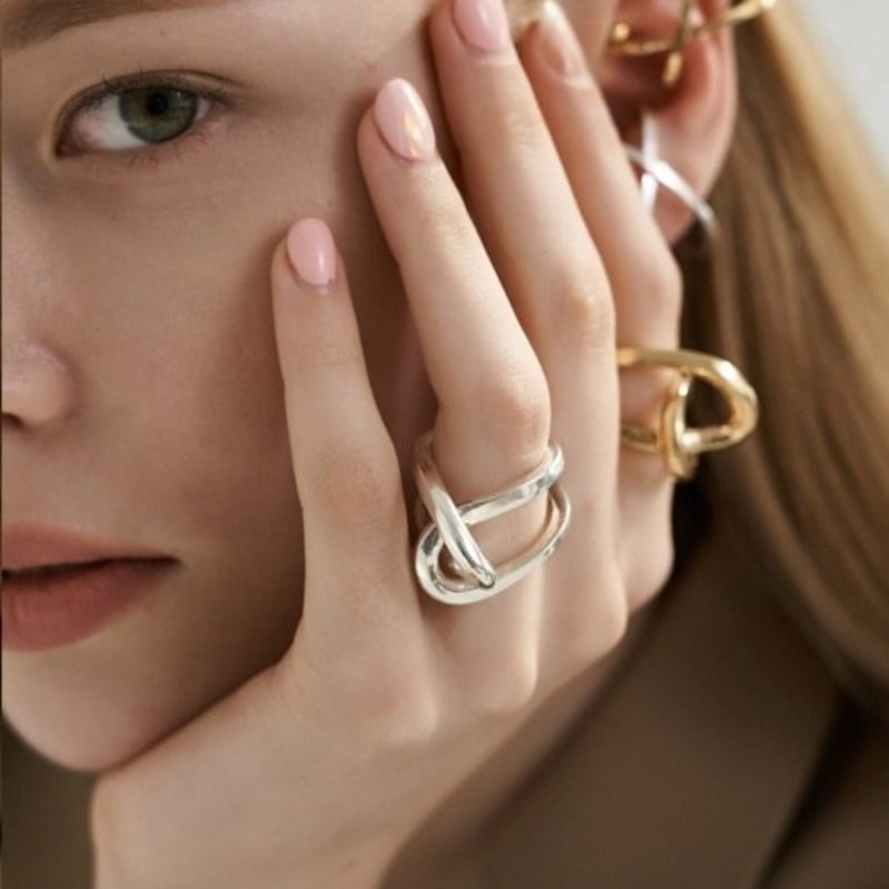 

MOI studio #LINK SV RING_01 SILVER_17