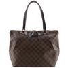 Westminster PM Tote Bag N41102 Brown Damier Canvas Women Used