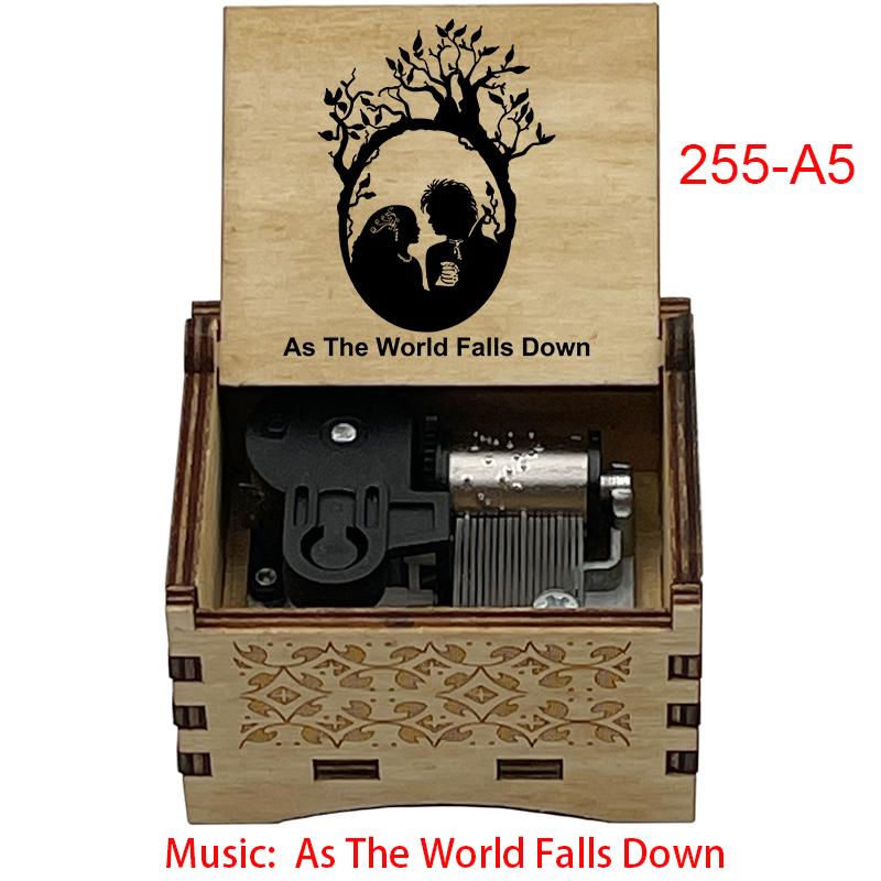 Labyrinth Fantasy Music Box As the World Falls Down Melody Magical Gift From Labyrinth Film Decoration Christmas Gifts