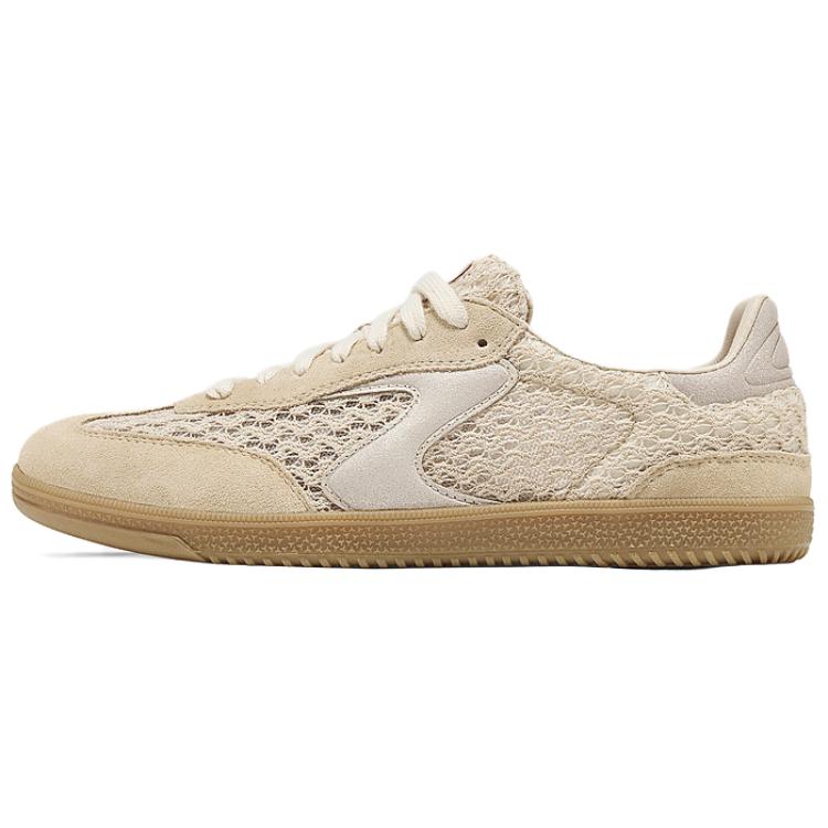 Skechers Women's Brown Hotshot Fabric Cow Split Leather Versatile Comfortable Low-Top Skate Shoes Sneaker 185350-Tan Cm