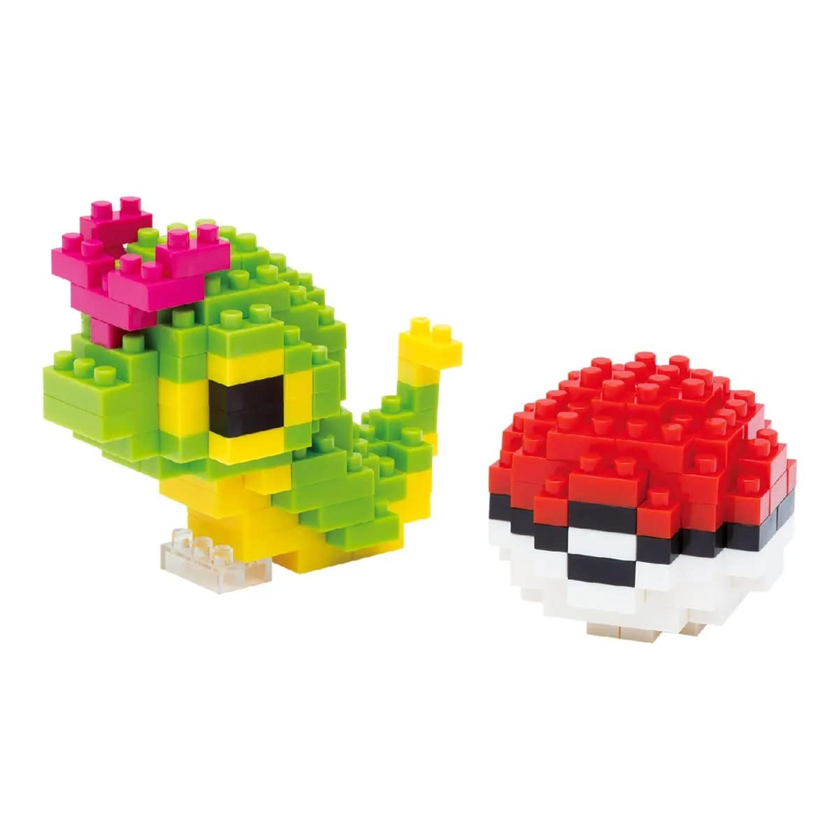 

Nanoblock Pokemon Pokemon Caterpie & Pokeball NBPM010