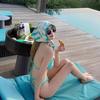 Sexy Bikini im koreanischen Stil: Zweiteiliger Badeanzug für kleine Oberweite, Pure Desire Strand- & Thermalbad-Outfit