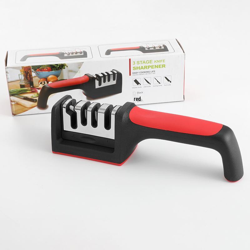 Four-Stage Multifunctional Kitchen Knife Sharpener