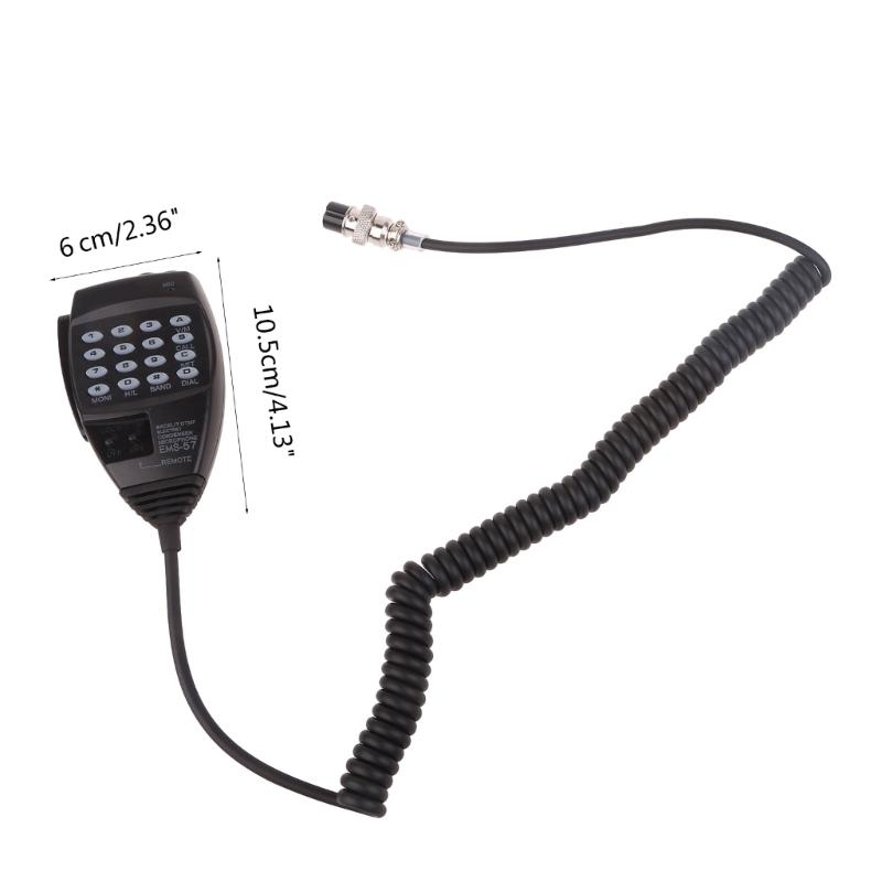Microphone Speaker Keypad Mic for Two-Way Radio Walkie Talkie for Alinco DR03 DR06 DR135 DR235 DR435 DR635