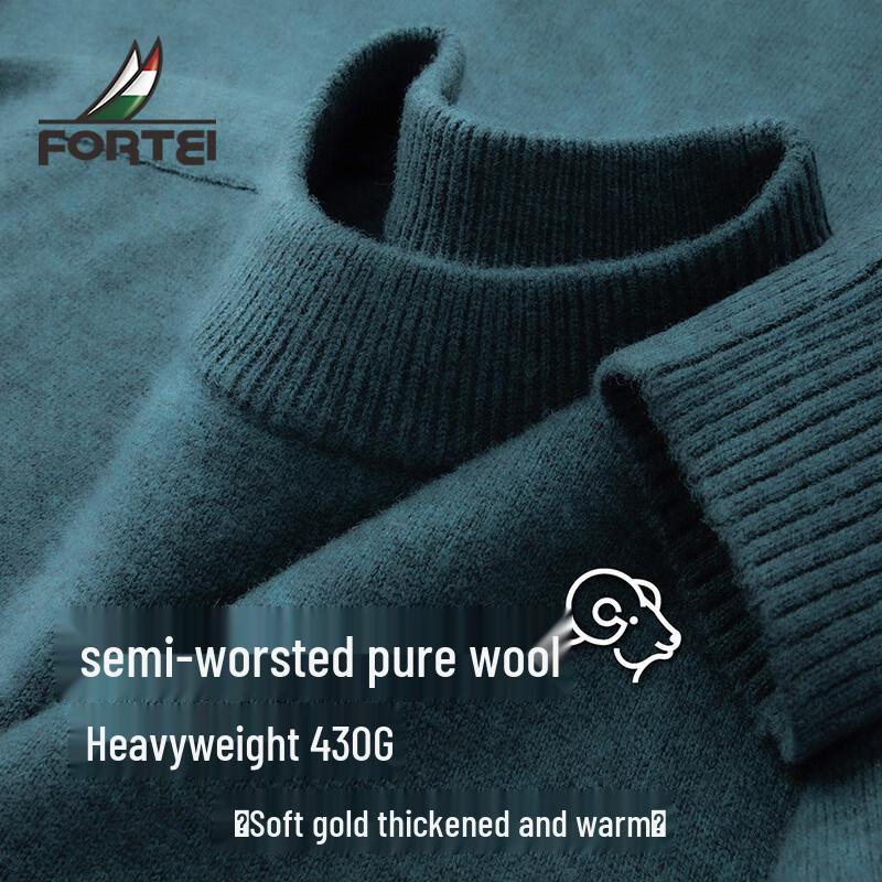 

Men s 430G 100% Merino Wool Round Neck Sweater 52