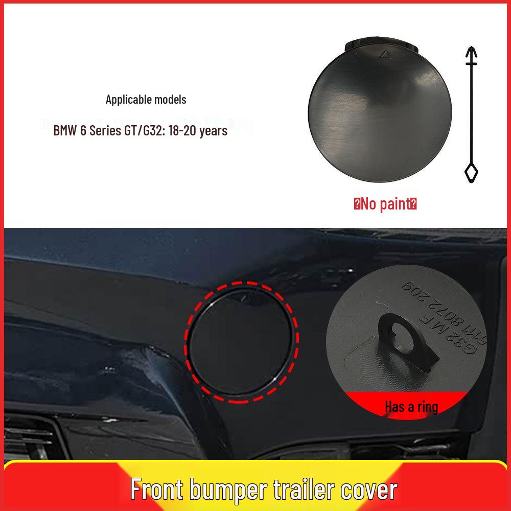 BMW 6 Series GT G32 M Sport Front Bumper Tow Hook Cover 51118072209