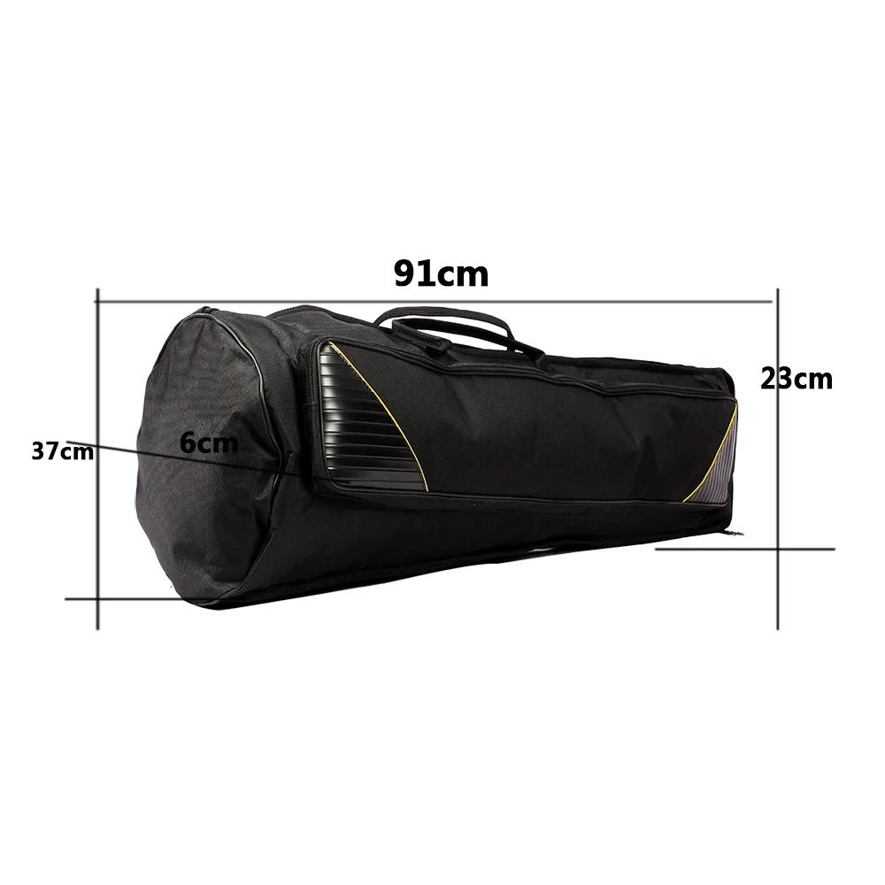 IRIN Trombone Bag Oxford Cloth Cotton Padded Handbag For Tenor Trombone Adjustable Straps Brass Instrument Parts & Accessory