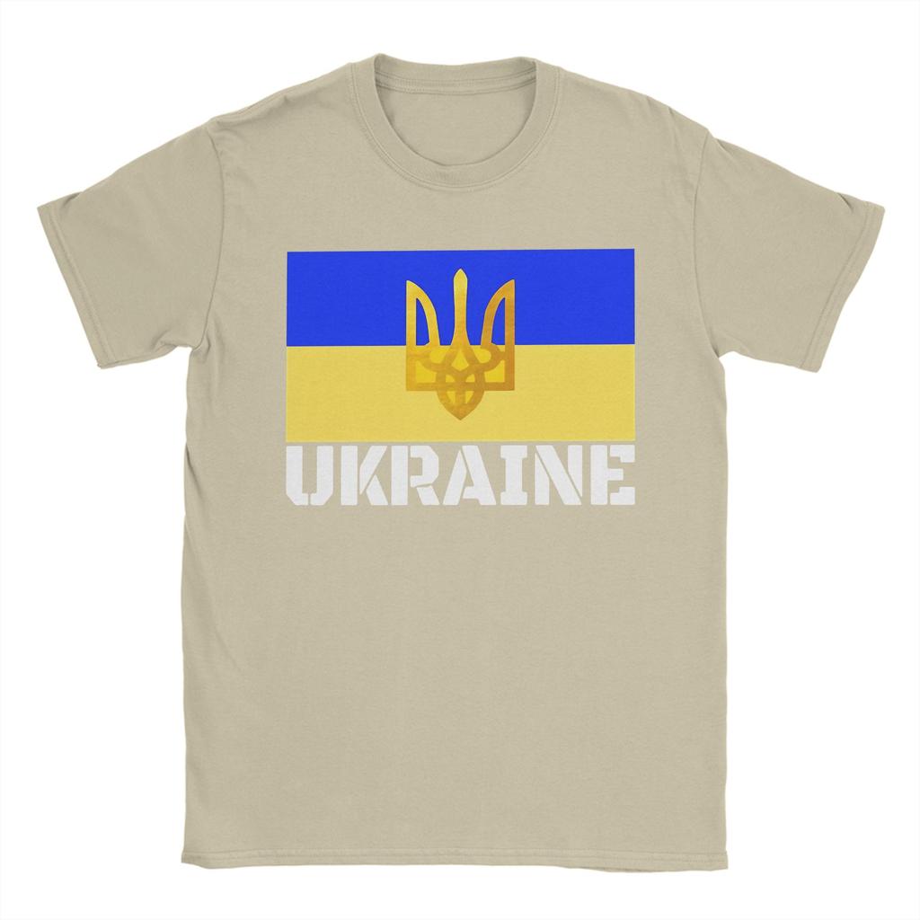 UKRAINE Flag T Shirt Summer  Hippie T Shirts Couple Cotton O Neck Plus Size 5XL Tees Short Sleeves Y2K Casual Tshirt