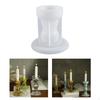 3D Silicone Holder Epoxy Resin Handmade Reusable for Pillar Crafts Making Rack Accessories