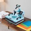 Heat Press Machine 12x15 In 5 In 1 with 30oz Tumbler Press T-Shirts Green