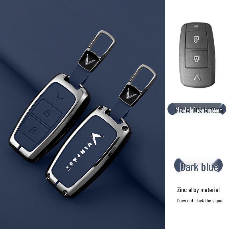 VinFast Key Cover & Metal Key Holder for VF5, VF8, and VF3 (Vietnam Edition)