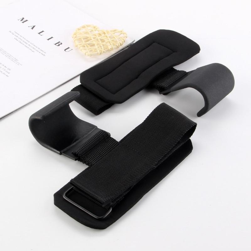 2pcs Weight Lifting Wrist Strap Pull-up Power Gloves Gym Training Equipment