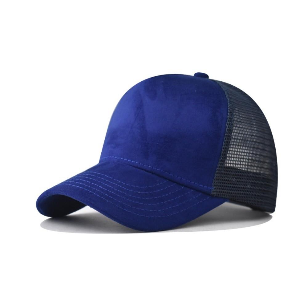 Fashion Breathable Suede Work Cap Adjustable Hip-hop Trucker Hat Outdoor Sports Hats For Man Women Unisex