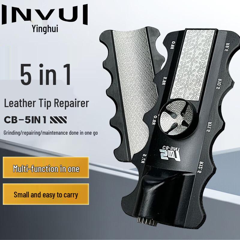 INVUI Billiard Cue Multi-functional 5-in-1 Repair Tool