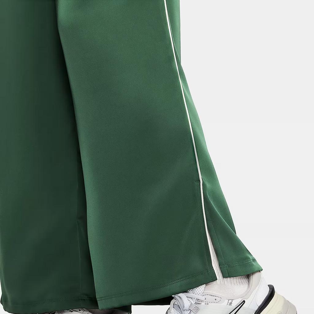 Nike Saténové Strečové Pas Pohodlné Jednobarevné Pletené Sportovní Kalhoty Dámské kalhoty IH1327-323