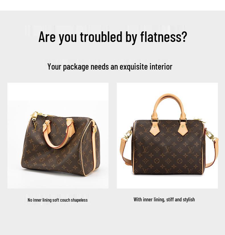 Organizer für Innenfutter für Lv Speedy Taschen: Größen 25, 30, 35, 20, 16 Nano, Ultraleicht.