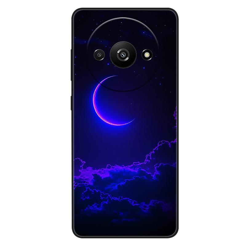 

For Xiaomi Redmi A3 Case Cute Back Cover For Coque Xiomi Redmi A 3 Soft Silicone TPU Phone Cases Black Protective Bumper Fundas Redmi A3