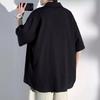 Men's Casual Short Sleeve Ice Silk Shirt - Handsome, Trendy Summer Jacket