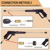 Brass Quick Connect Fittings M22 14mm to 1/4'' Quick Release Adapter Set - Pressure Washer Accessories