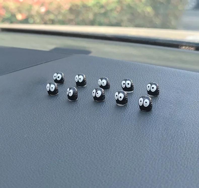 Niedliche Schwarzer Elf Auto Innendekoration, Lustige Auto Mittelkonsole Rückspiegel Ornamente, Autozubehör, 5 Stk., 10 Stk., 20 Stk.