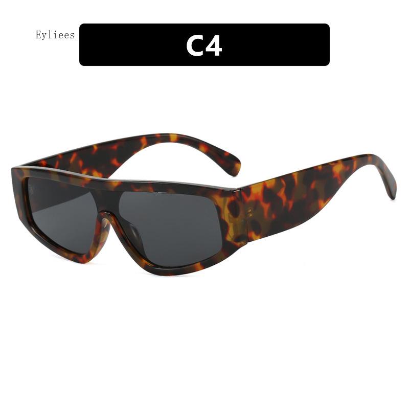 Retro Fashion Punk Cat Eye Sunglasses Women  Cool Luxury Brand Plastic Unisex Sun Glasses Black White Designer Shades Uv400
