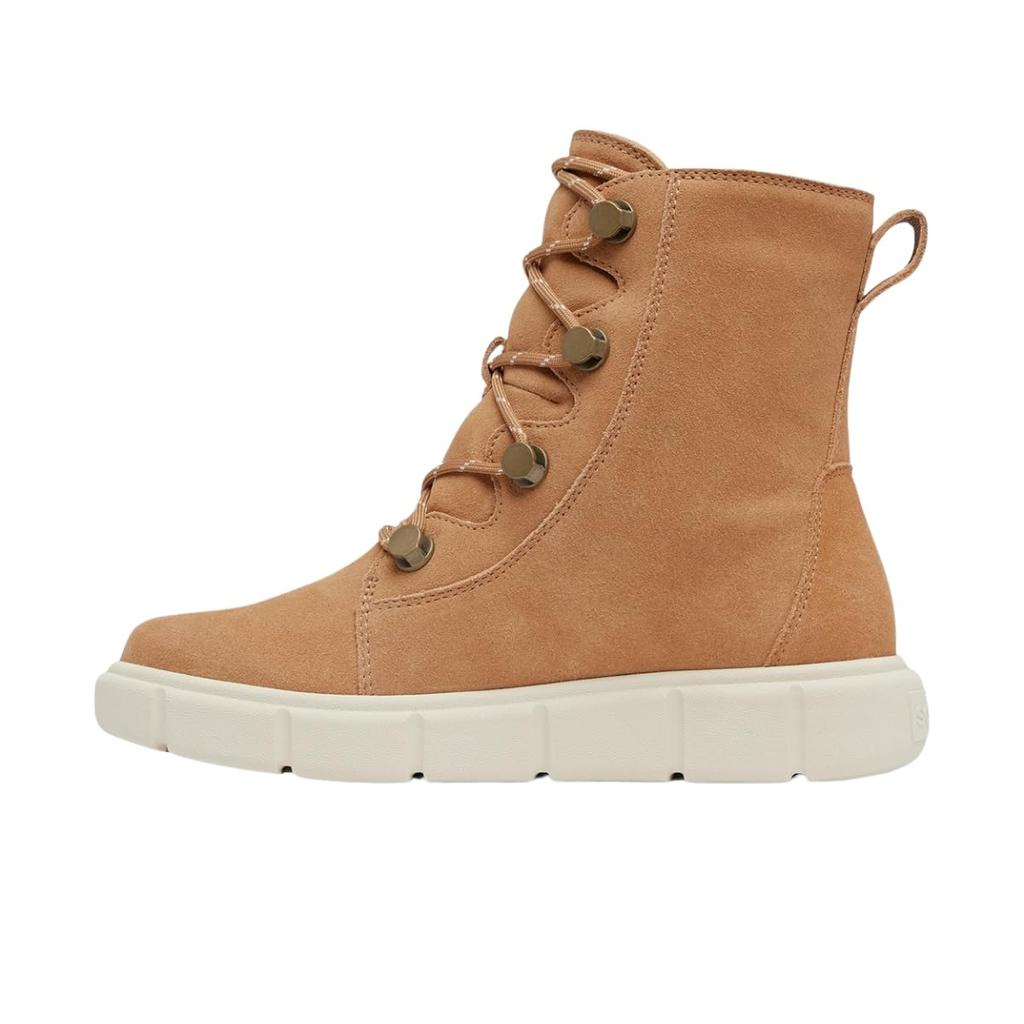 Sorel Explorer 3 Joan Waterproof Boots, Women's, NL5124, Size 23.5cm, Tawny Buff, Chalk