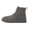 UGG Harkley Fleece Lined Snow Boots Gray 1016472-CHRC