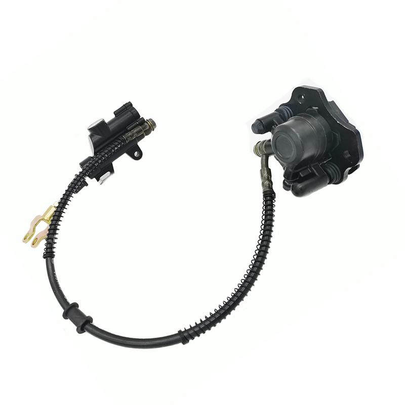 Hydraulic Rear Disc Brake Caliper System With Brake Disc For 110cc 125cc Pit Quad Dirt Bike ATV Brake Caliper