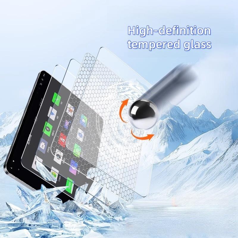 For BYD SONG PLUS DMi EV 2024 2025 Interior Accessories GPS Navigation Screen Tempered glass protective film Anti-scratch Film