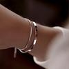 Men's Fashion Jewelry Set - Stainless Steel Stackable Bracelet, Delicate Bangle, Snake Chain, Square Link, Cuban Link Combo