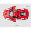 1/22 FXXK Laferrari Legierungs-Sportwagenmodell Diecasts & Spielzeug Metallfahrzeuge Automodell Simulation Sammlung Kindergeschenk