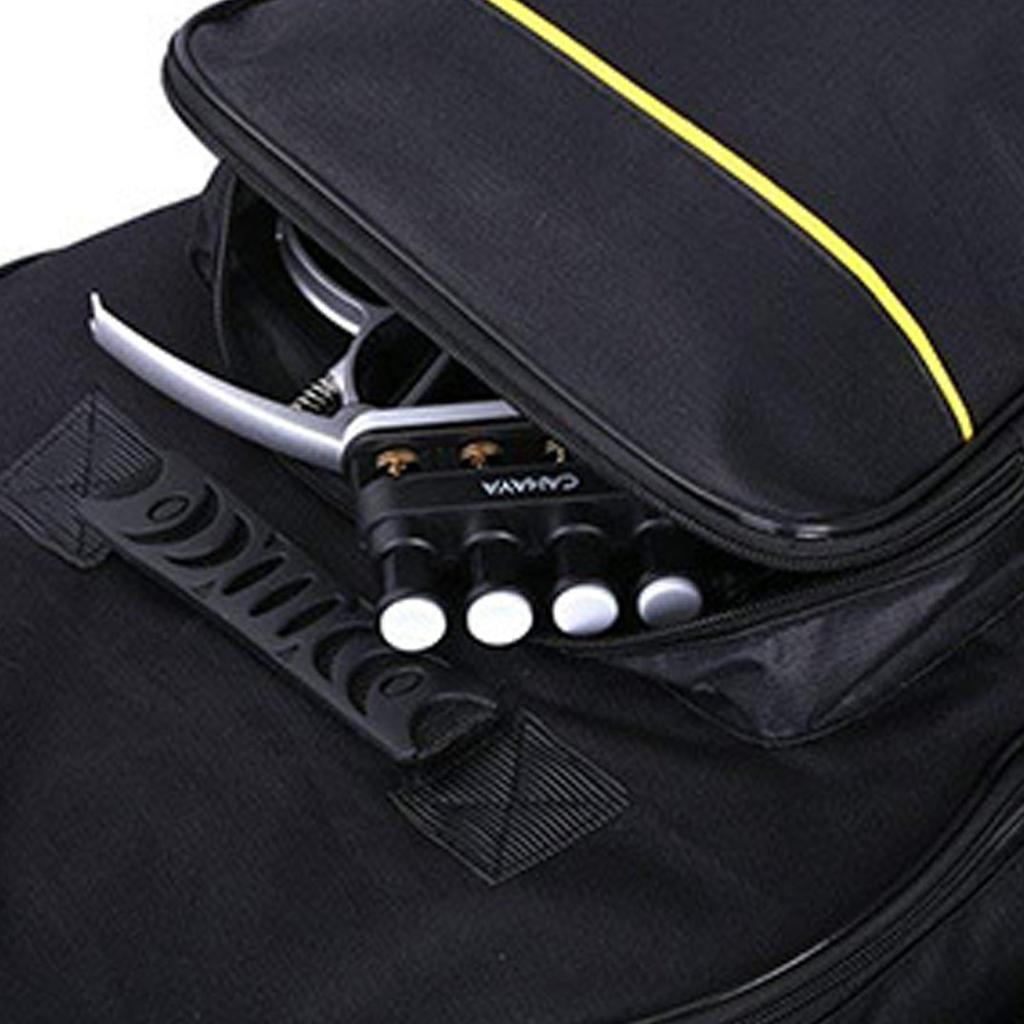 Waterproof Backpack Padded Plus Cotton Ballad Guitar Bag Color : Black-41nch 41-inch Shoulder Bag Guitar Bag Waterproof Backpack Padded Plus Cotton Ballad Guitar Bag Color : Black-41nch 41-inch Shoulder Bag Guitar Bag