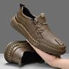 Fashion Men's Shoes Fashion Handmade Soft Leather Shoes Moccasins Comfort Driving Shoe High Quality Leather Casual Shoes Classic Loafers